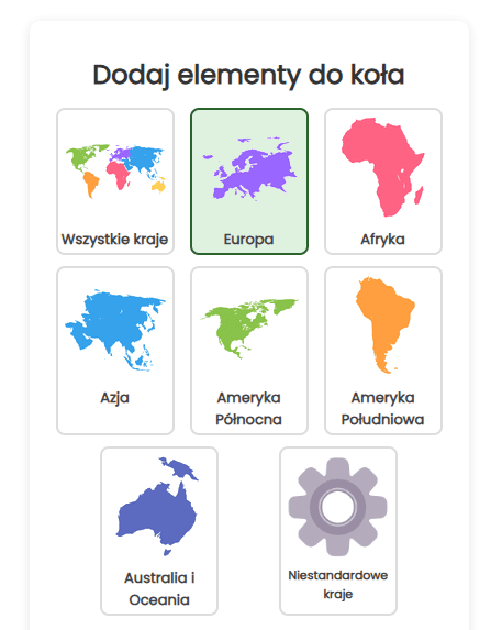 Dodaj kraje do koła