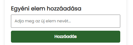 Egyedi országok hozzáadása a kerékhez