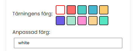 Tärningens färg